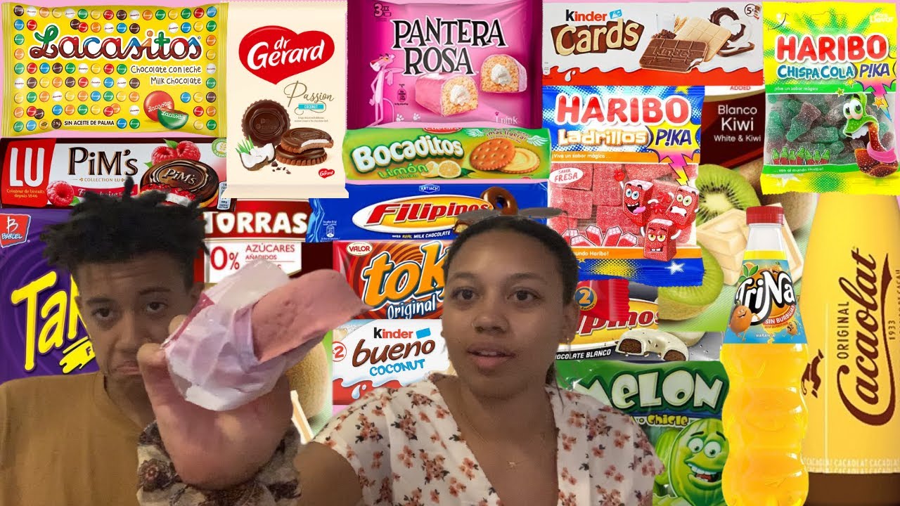 TRYING SPANISH CANDY W/ MY BROTHER