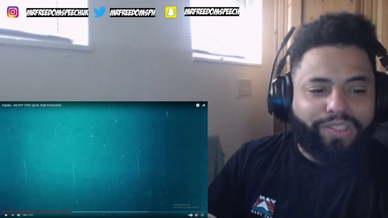 Szpaku - MŁODY 2PAC (prod. Kubi Producent) (UK 🇬🇧 REACTION) TO POLISH RAP 🇵🇱