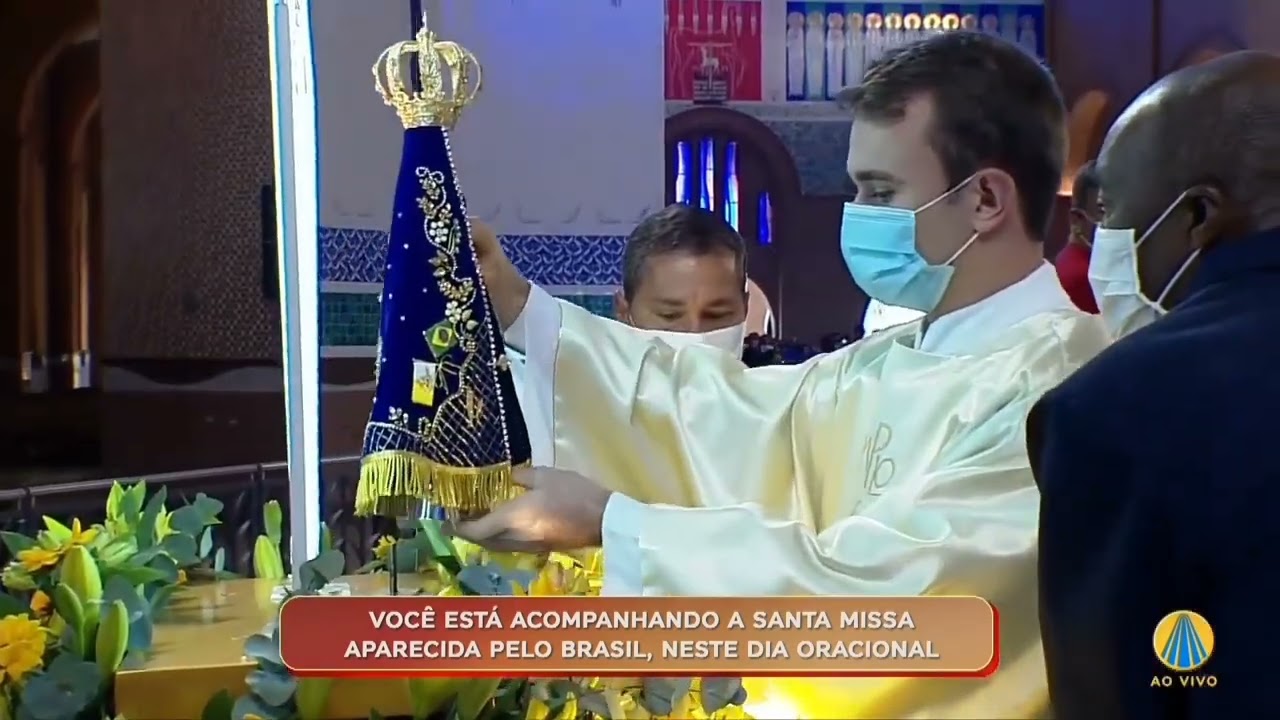 Virgem M&atilde;e Aparecida (Sant. Nac. Aparecida, Brasil)