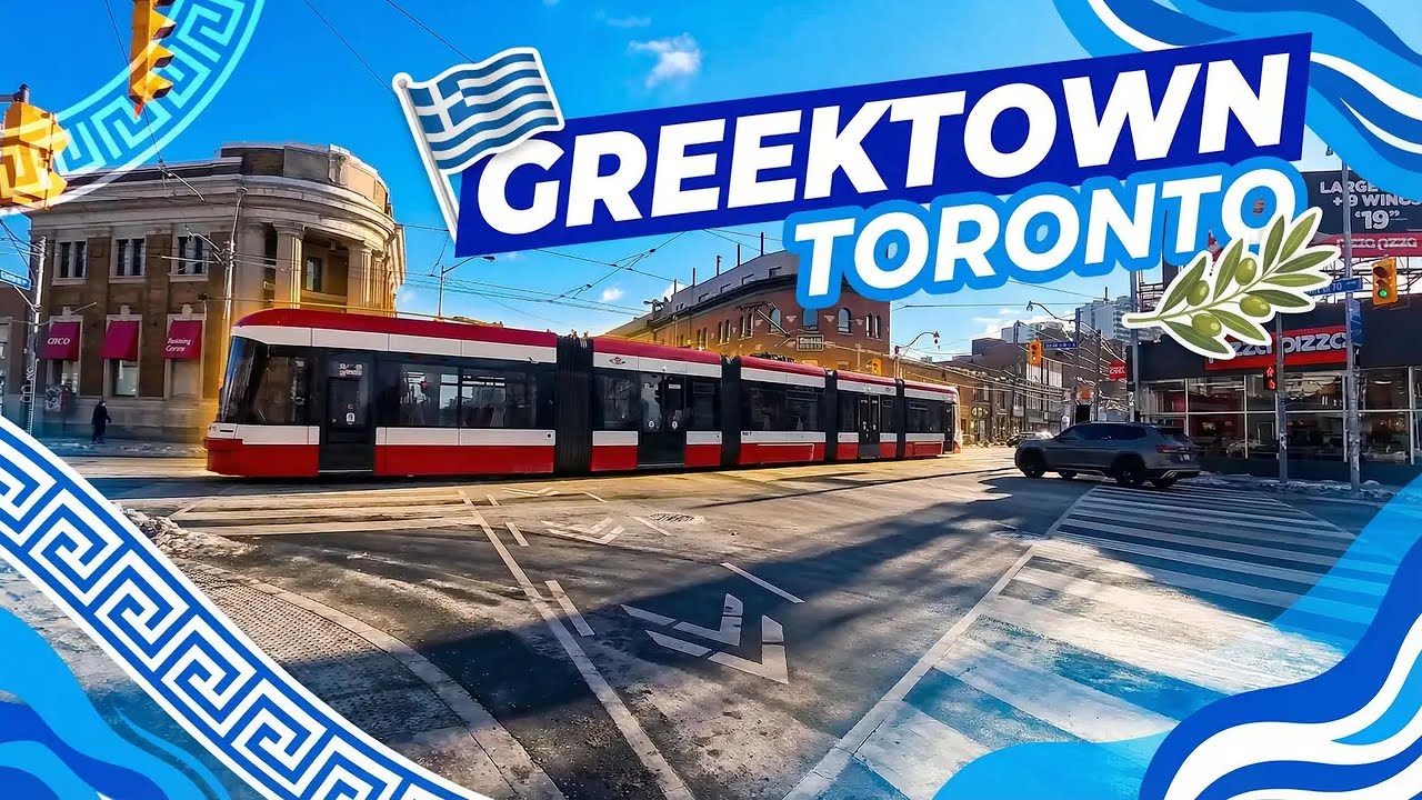 Exploring Toronto's Greektown | POV Tour 4K
