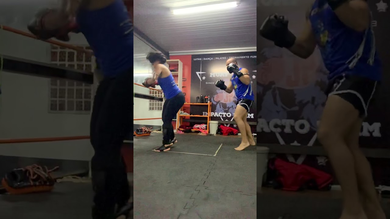 Chute Girat&oacute;rio para Muay Thai e KickBoxing - Impacto Team