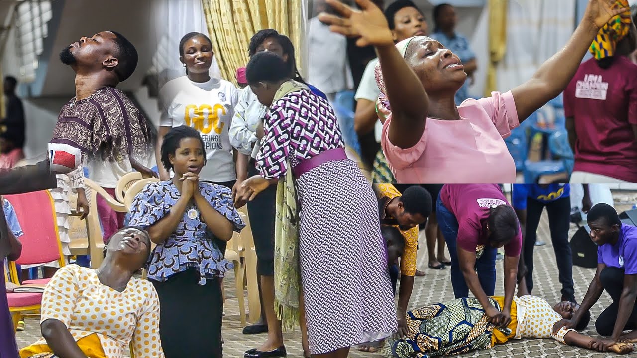Odehyieba Priscilla worships with CACI Tema C12 | Gathering of Champions 2023