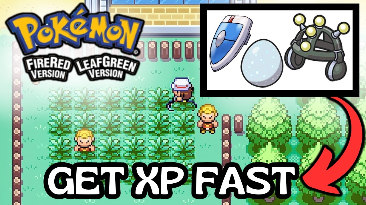 Fastest Way to Level Up in Pokémon FireRed & LeafGreen