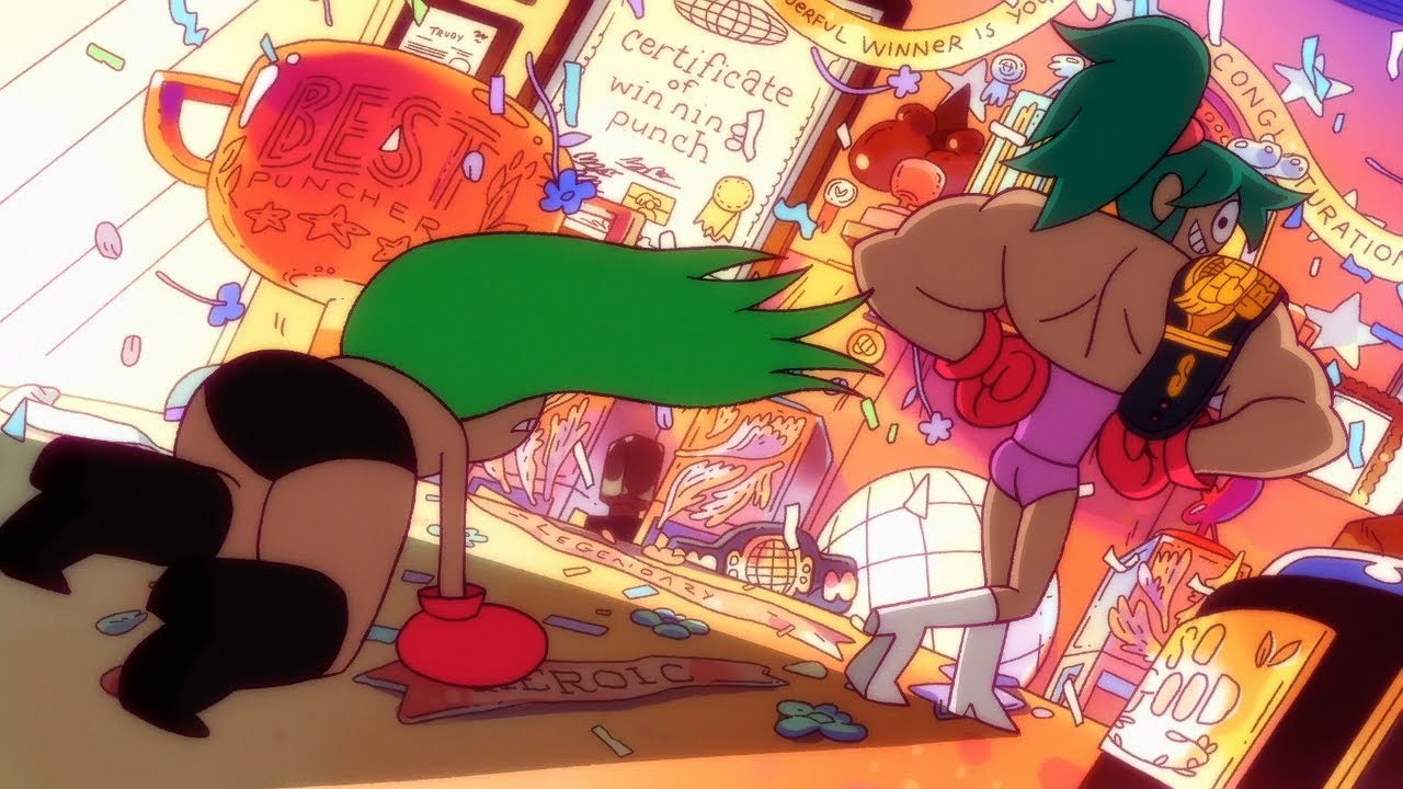 Female Muscle clip 671 - OK K.O.! Let's Be Heroes