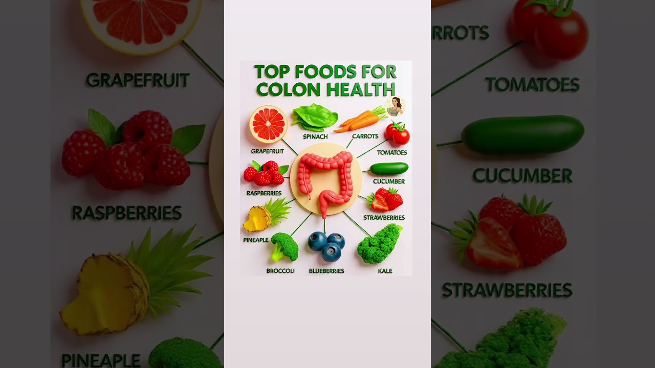 Top Foods That Keep Your Colon Healthy & Clean. 