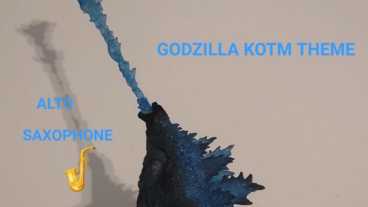 Godzilla KOTM Theme Alto Sax Cover