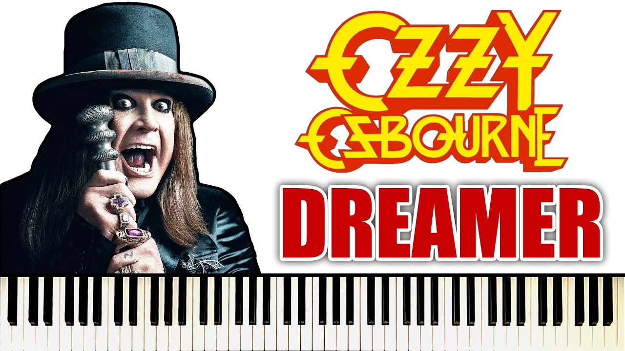 OZZY OSBOURNE - Dreamer | PIANO COVER (Ozzy's vocals)