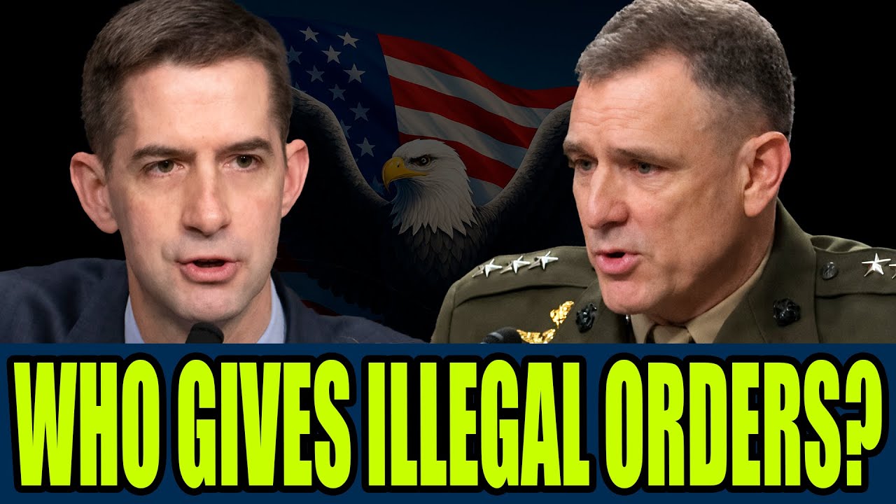 Senator Tom Cotton QUESTIONS Military Leaders Over Illegal Orders — Senate Hearing