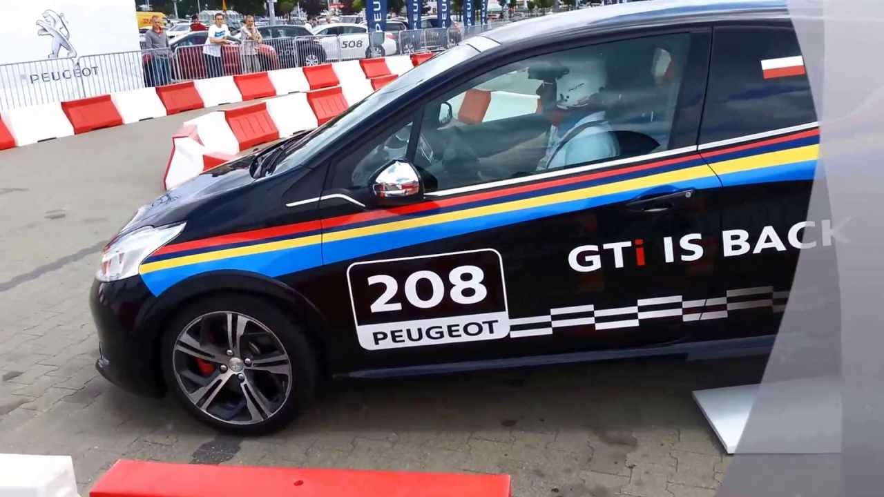 208 GTi TOUR  13.07.2013 Warszawa Centrum Handlowe M1 - Marki