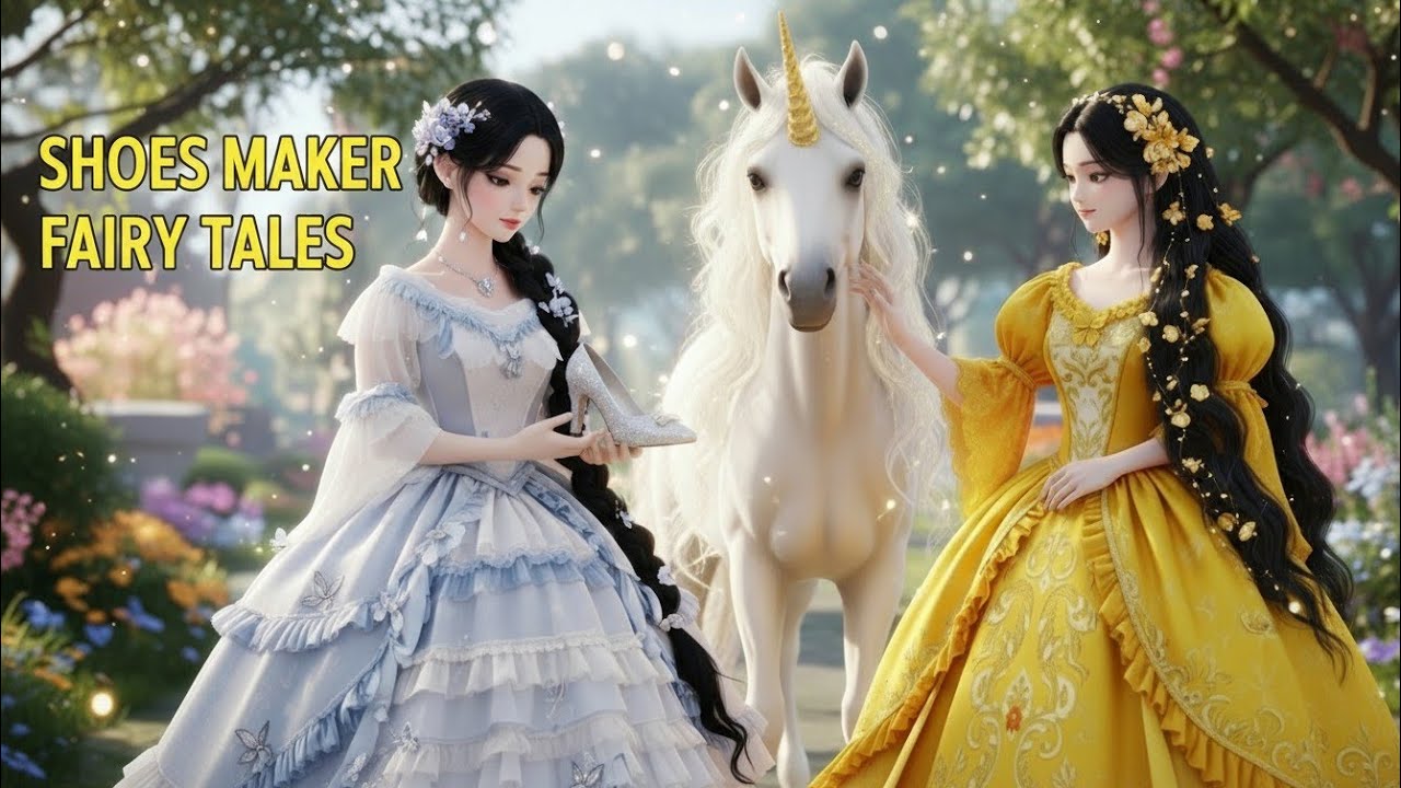 Shoe Maker👡Two sisters story| Fairy Tales story ||Emotional story ||@iqrakiduniya00 