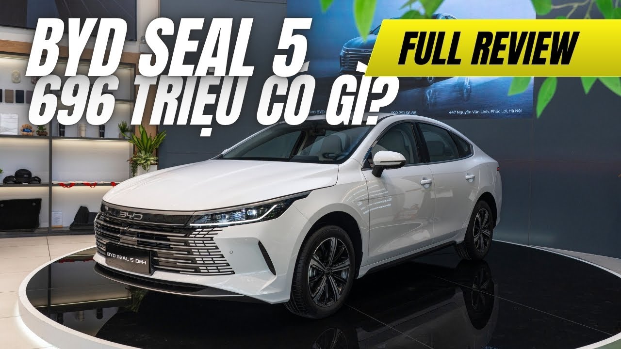 BYD SEAL 5 - 696 triệu đồng, liệu sẽ cạnh tranh như nào với Honda Civic?