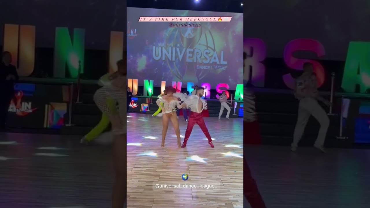 UNIVERSAL DANCE LEAGUE 2024 | Latin Dance League - Merengue Couple #dancecompetition