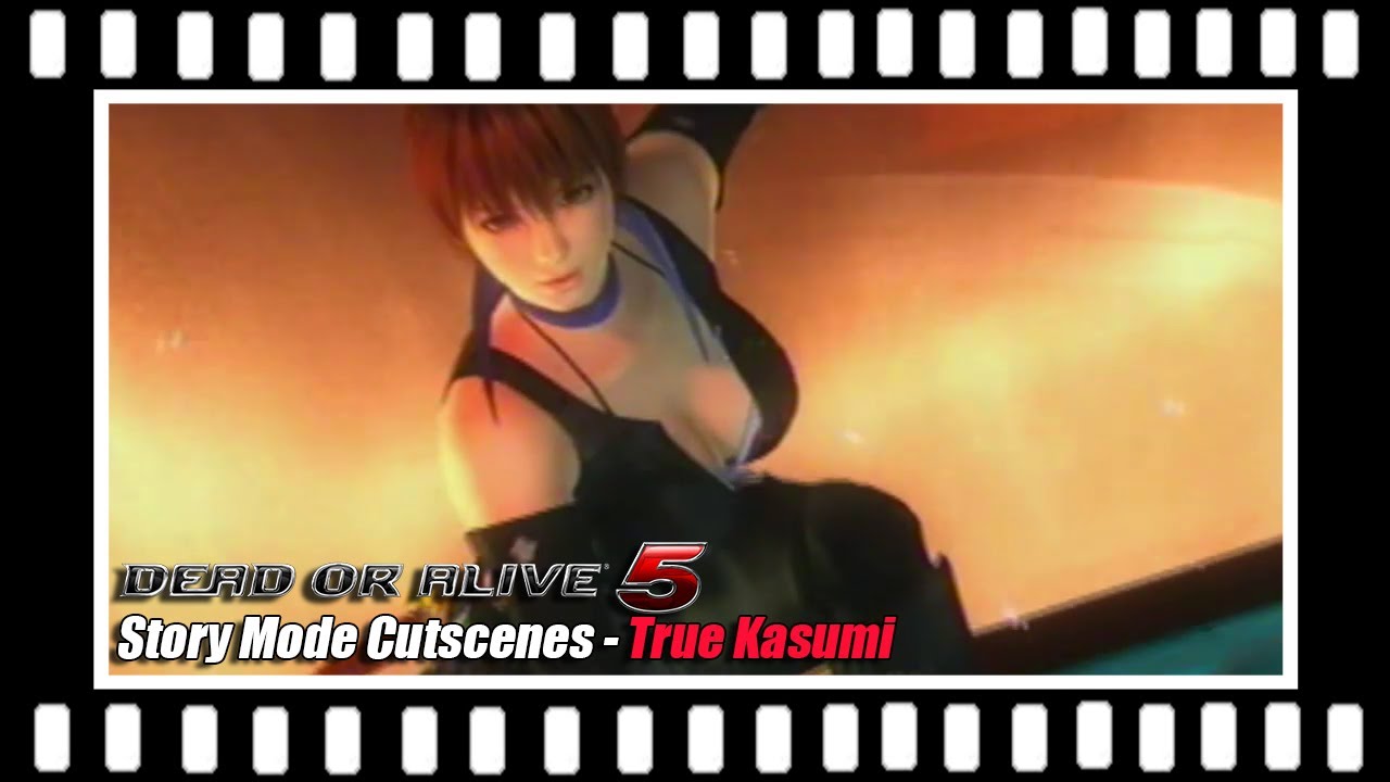 Dead Or Alive 5 - Story Mode Cutscenes - True Kasumi (& Credits)