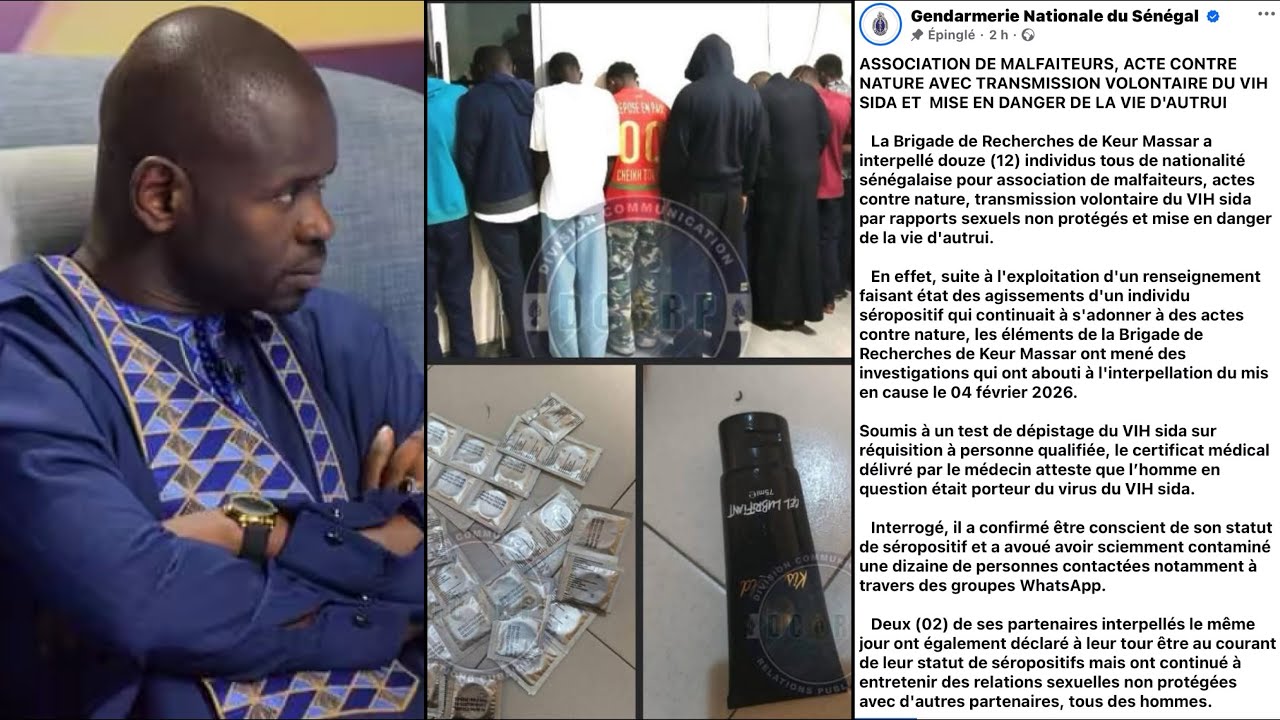 Urgent: VIH, La gendarmerie publie les dernières nouvelles concernant… Pape Cheikh Diallo a… Incroy…