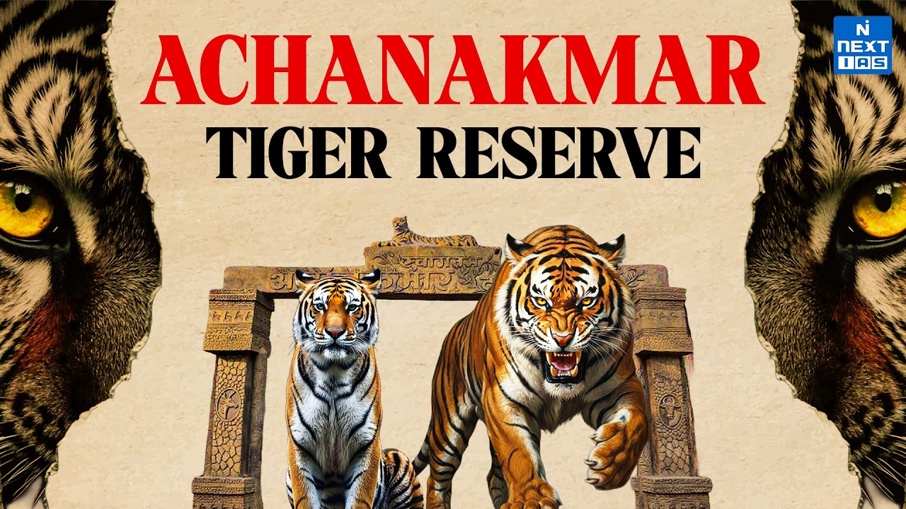 Achanakmar Tiger Reserve in News | Tiger Death, Corridor & Key Facts for UPSC | NEXT IAS