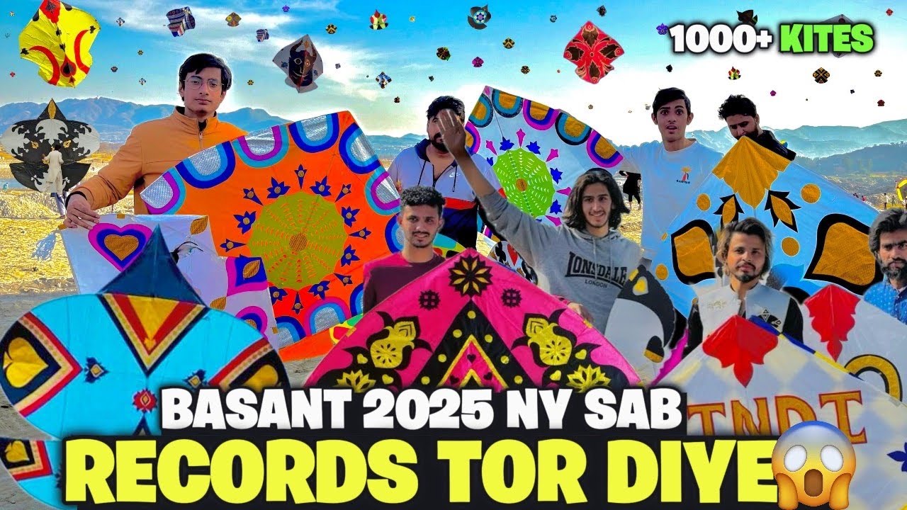 Biggest BASANT 2025 Event ever in PAKISTAN😍|pakistani kite festival