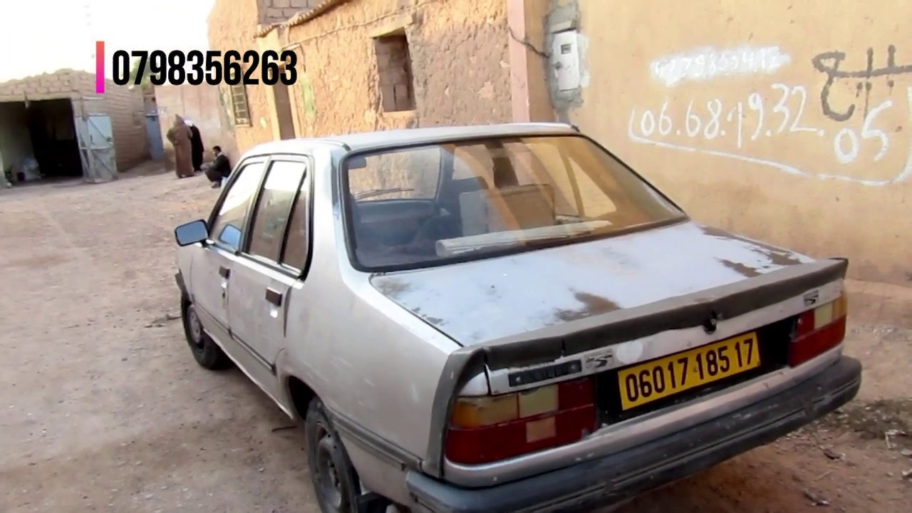سوق سيارات ولاية الجلفة سيارة رونو 18 محرك  voiture Renault 18 moteur gtl