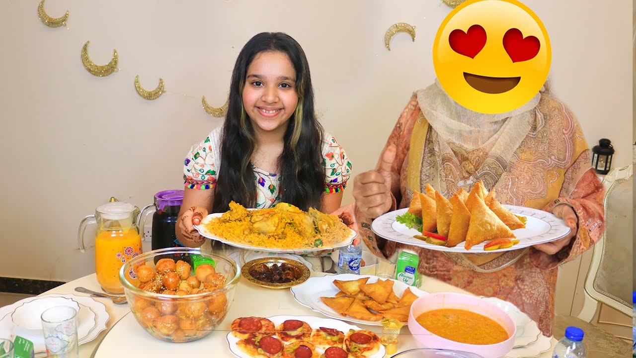 أول يوم رمضان ! شفا طبخت الإفطار !