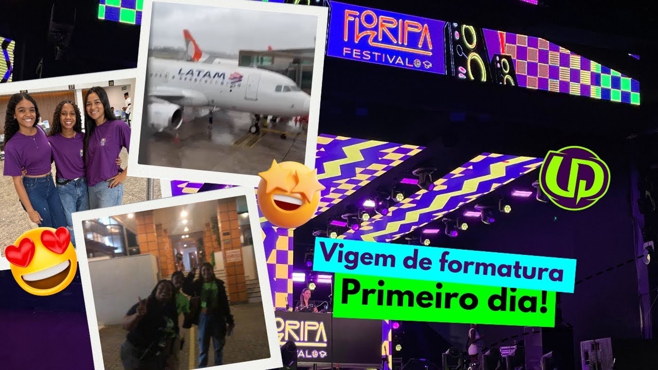 Primeiro dia da viagem + show do MC Rick!!!