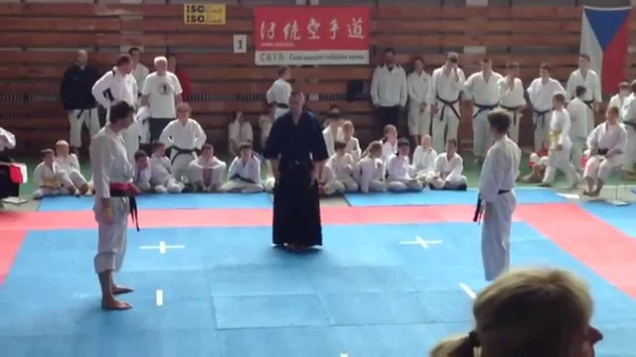 Tradiční karate - Jakub Štěpán vs. Richard Heger
