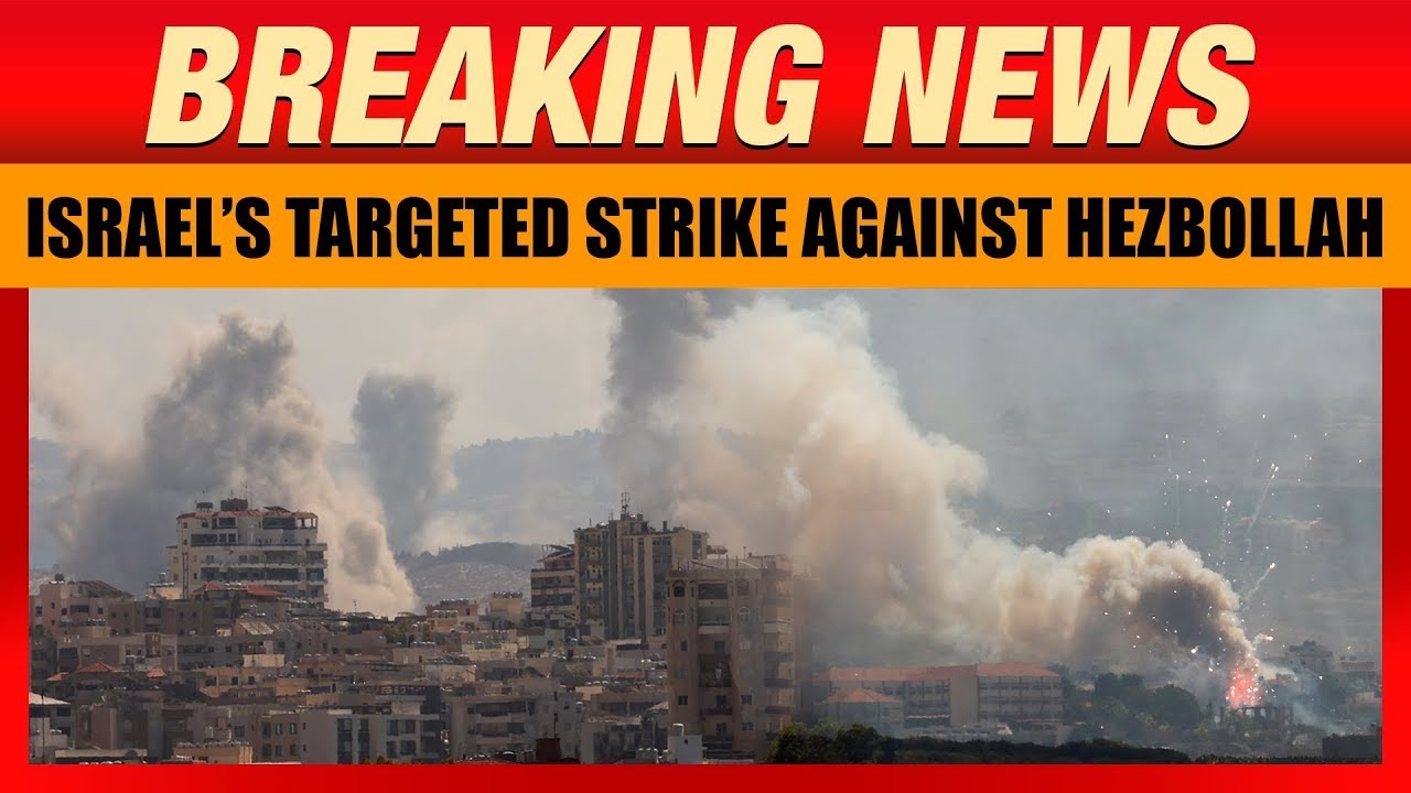 Operation 'Northern Arrows': Israeli Military Targets Hezbollah in Southern Lebanon | News9