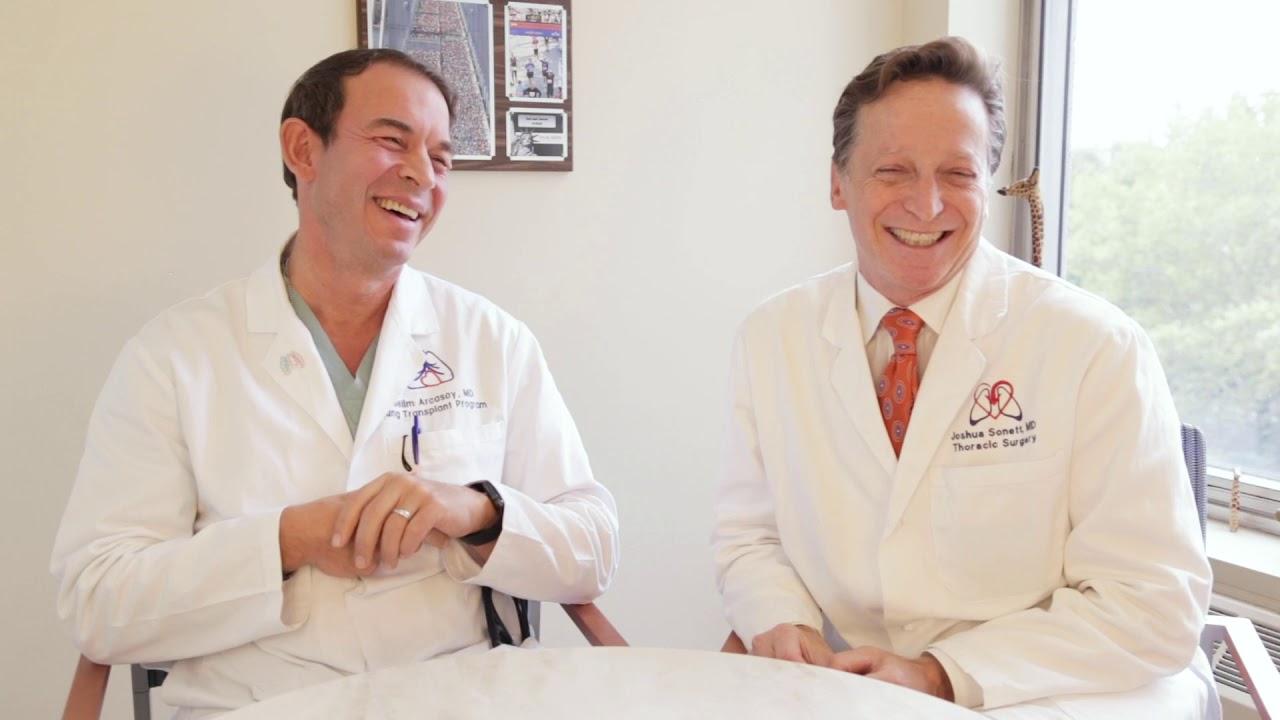 Dr. Sonett and Dr. Arcasoy talk all things lungs and lung transplant