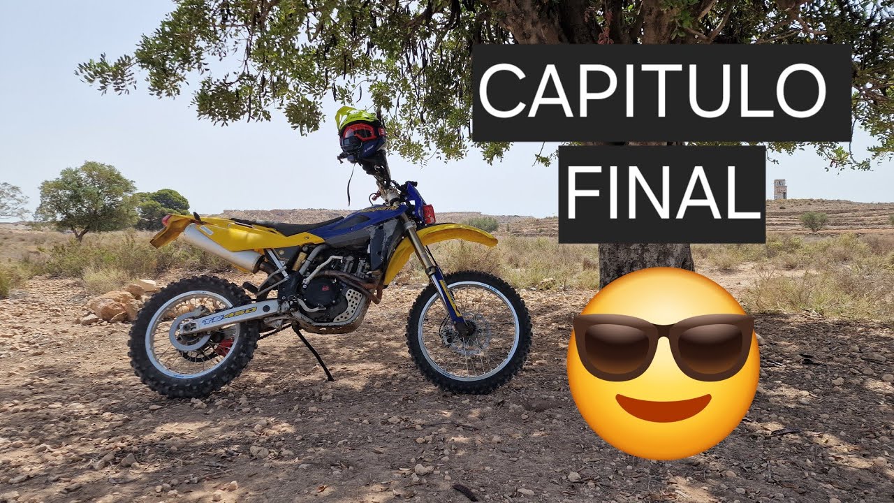 HUSQVARNA TE450 FINAL DE TEMPORADA