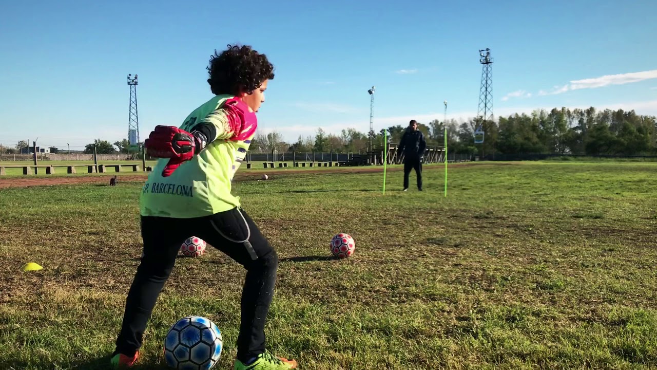 Entrenamientos Arqueros (baby fútbol)