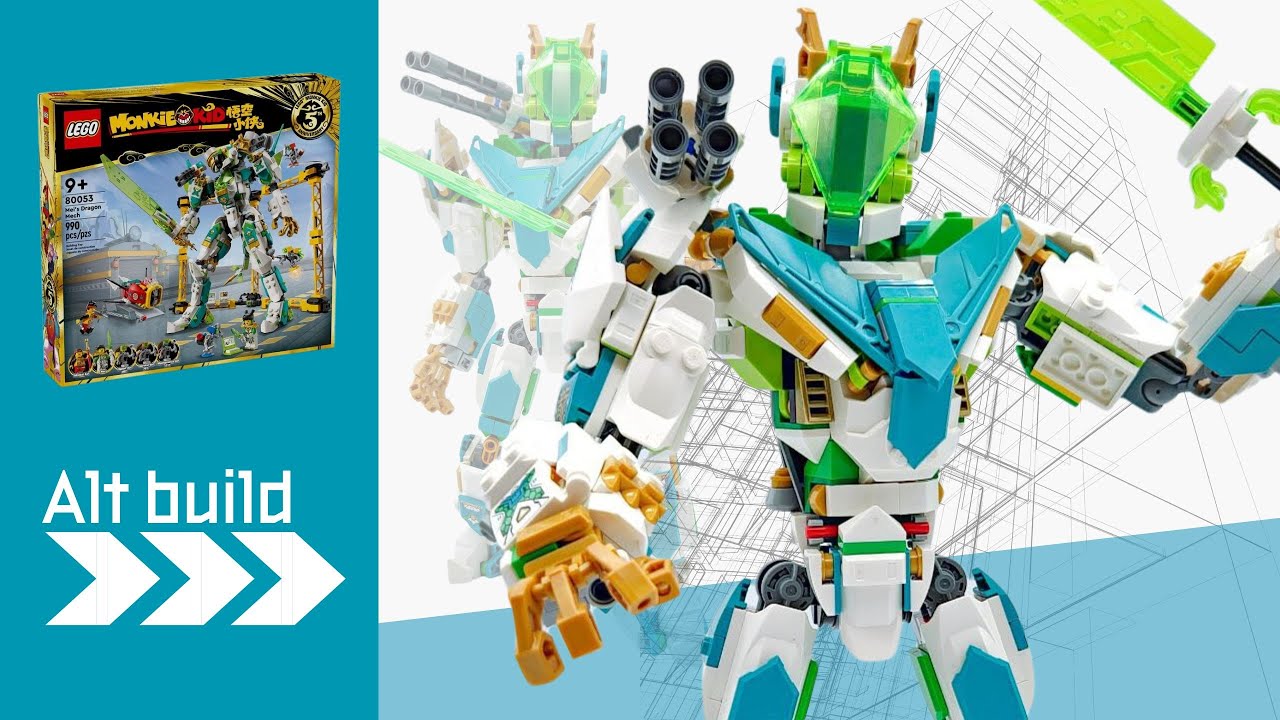 Rebuilding Lego's Mech: Mei's Proto Mech (80053 Alternate Build)