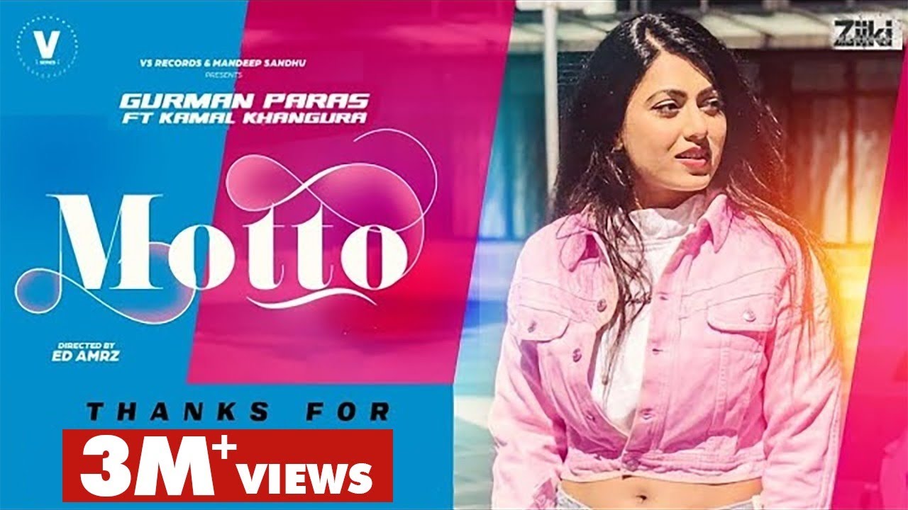 Motto Song : New Romantic Song 2021 | Gurman Paras ft. Kamal Khangura | New Romantic Songs 2021