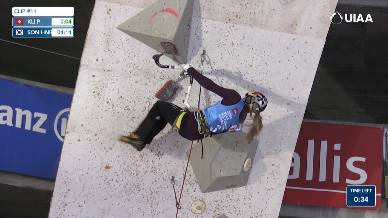 Great Petra Klingler (SUI) with a perfect run in the Lead Semi-Finals
