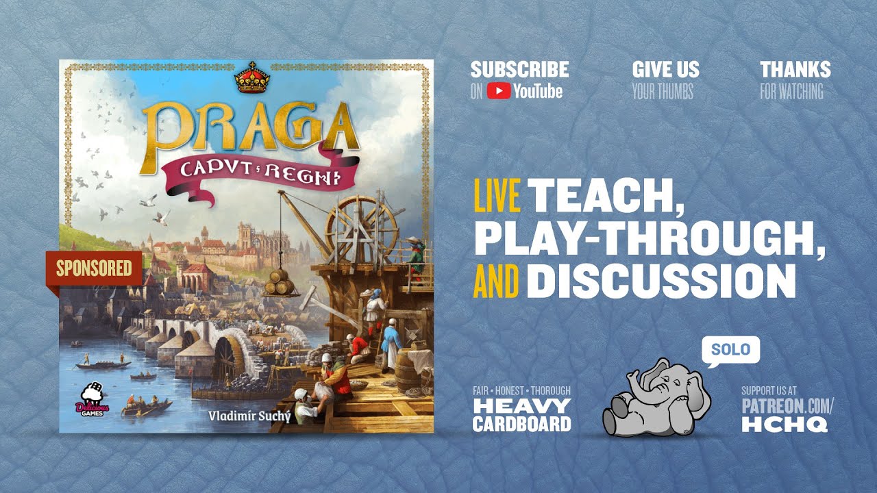 Praga Caput Regni - solo Play-through by Heavy Cardboard