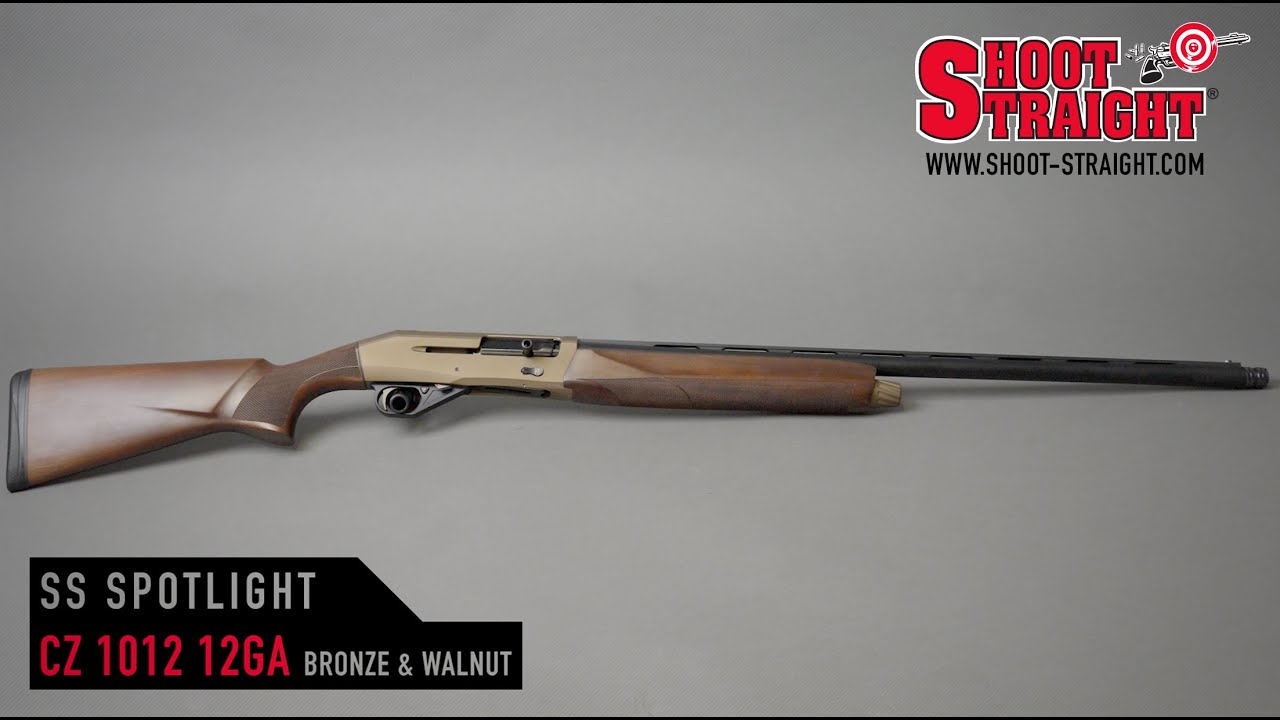 CZ 1012 Semi-Auto Shotgun - Bronze & Walnut - Shoot Straight Spotlight
