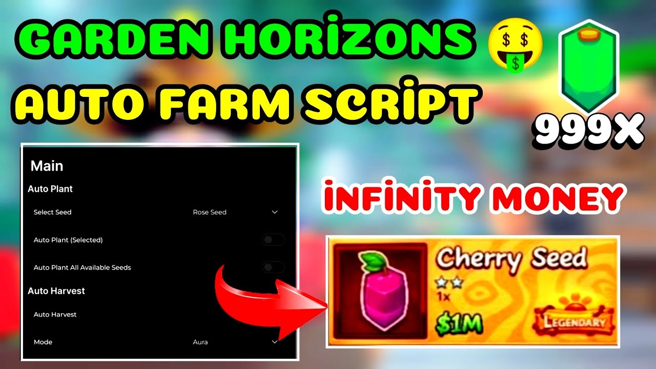 [NEW🌱] GARDEN HORIZONS Script 2026 AUTO FARM, AUTO HARVEST, AUTO SELL 