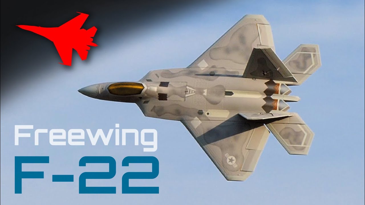 This RC Jet Is FAN-FREAKING-TASTIC !!! ✈️ Freewing F-22
