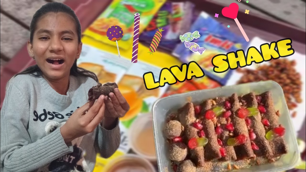 Try lava shake 🤪😵‍💫🥴 | school assignment late ho gay 😲🙀☹️