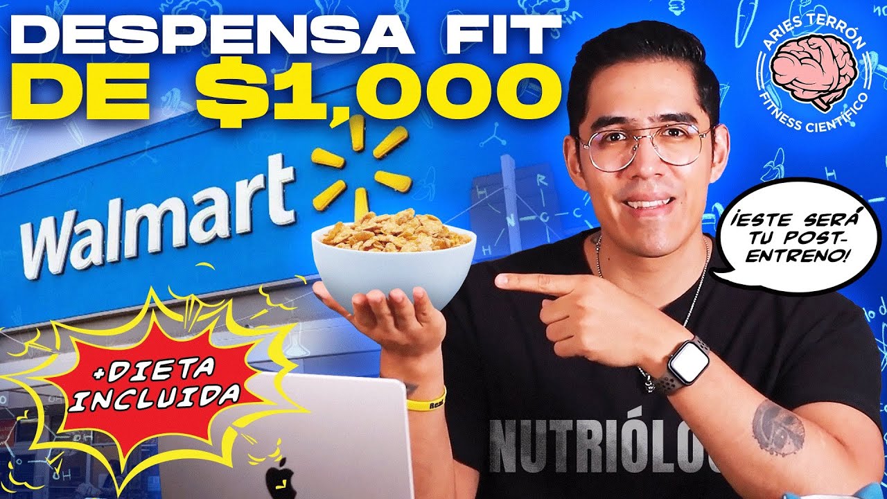 DESPENSA ECONÓMICA de $1000 PESOS en WALMART 🤑 (ES INCREÍBLE)