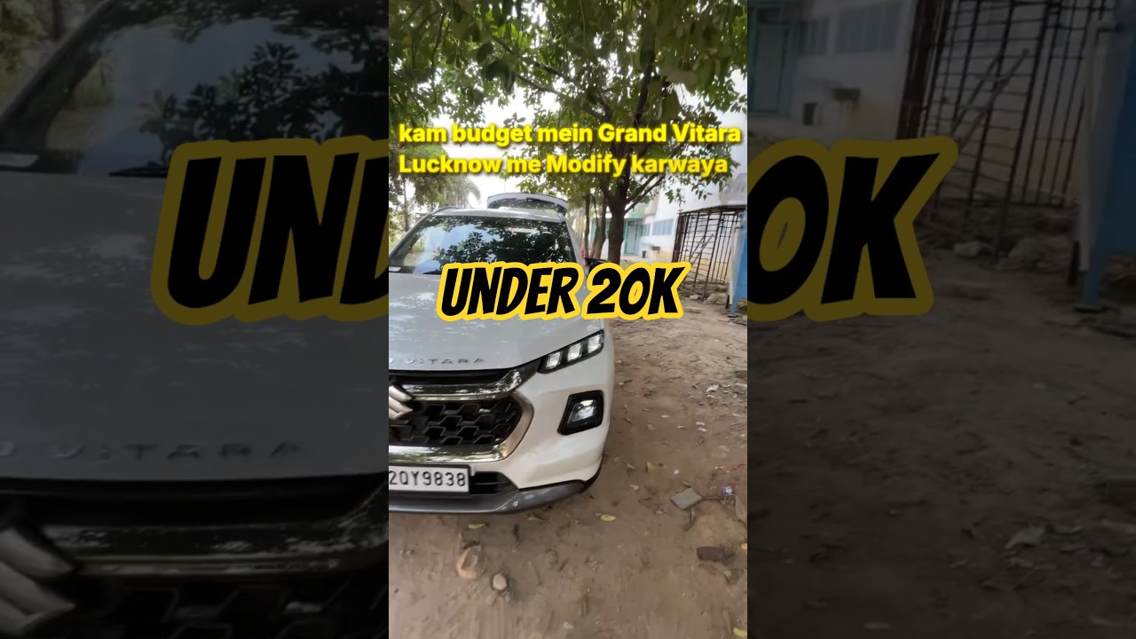 Grand Vitara Modification Sirf Itne Paise Mein! 😱💸