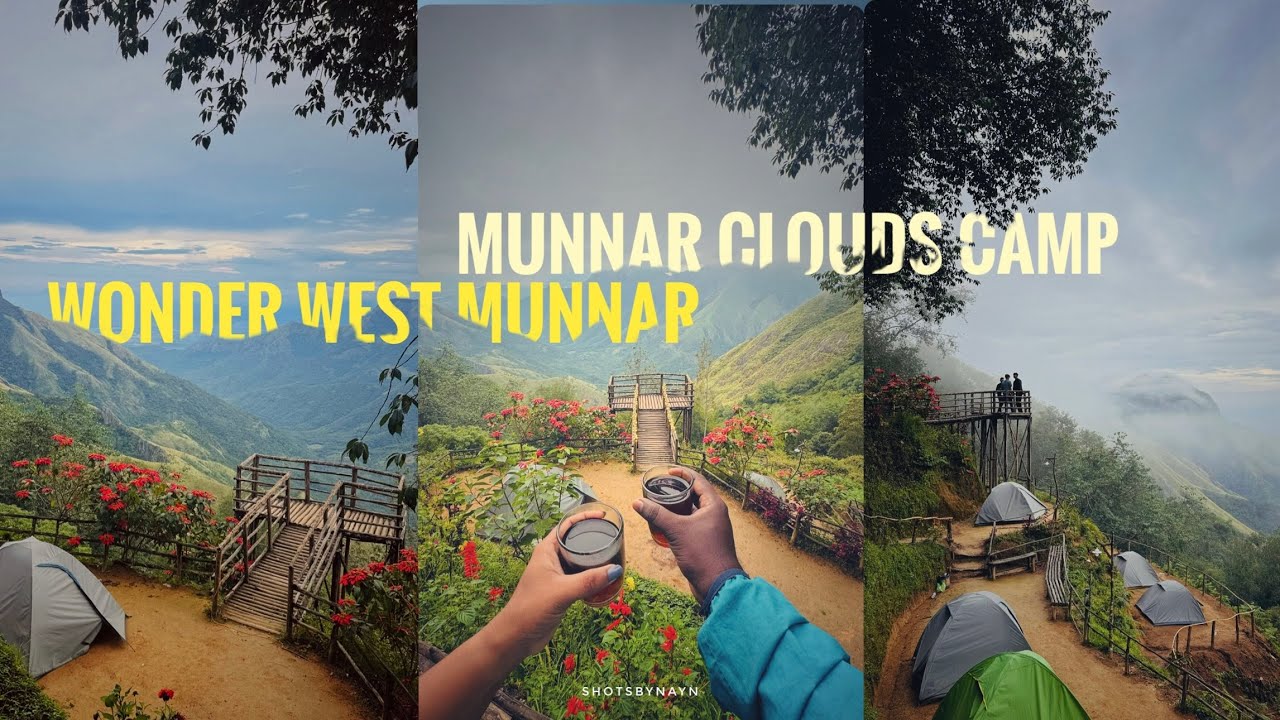 Munnar Clouds Camp | Wonder West Munnar | Tent camp Munnar | Yellapatty