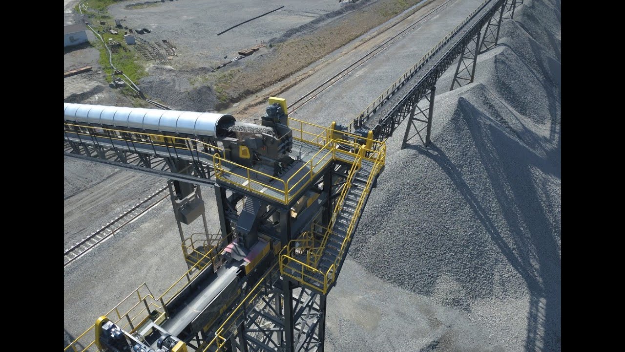 2,225' TCI Tripper Conveyor and Structure (railroad ballast storage)