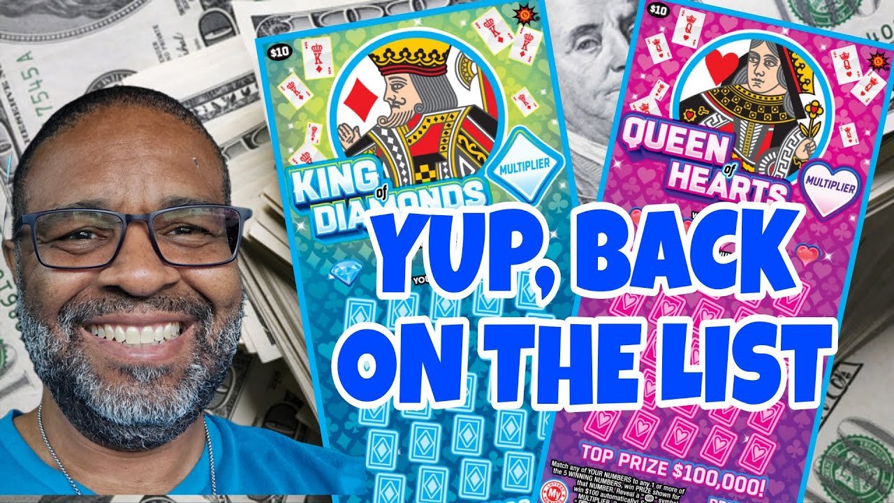 $150 of King of Diamonds | Queen of Hearts Md Lottery Scratch Off Tickets #scratchers #lottery 