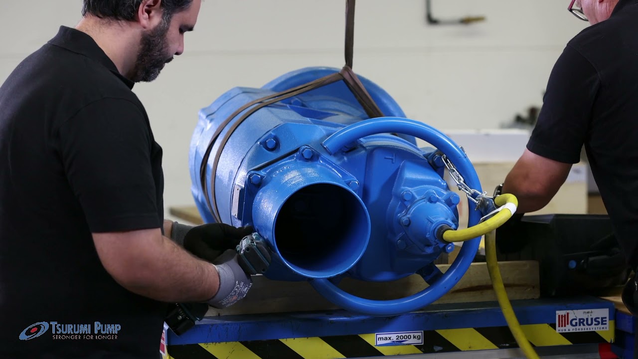 Tsurumi Online Training: How to Maintain a Tsurumi KRS 200 Slurry Pump