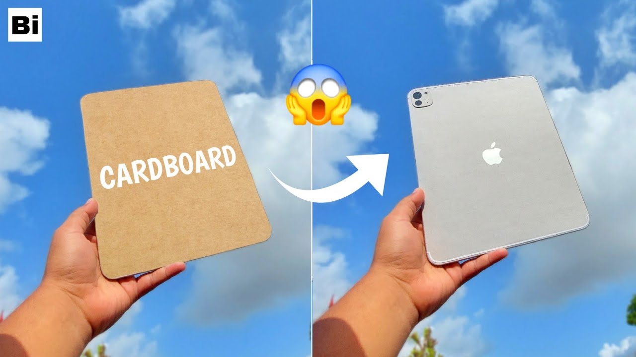 Apple iPad Pro 2024 from Cardboard😱
