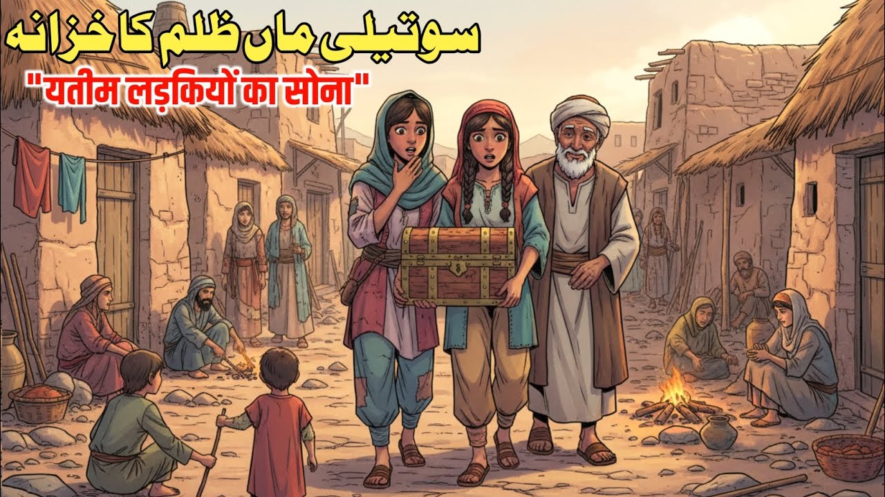 Sauteli Maa Ka Zulm 😢 – Yateem Bachiyon Ko Mila Sone Ka Khazana