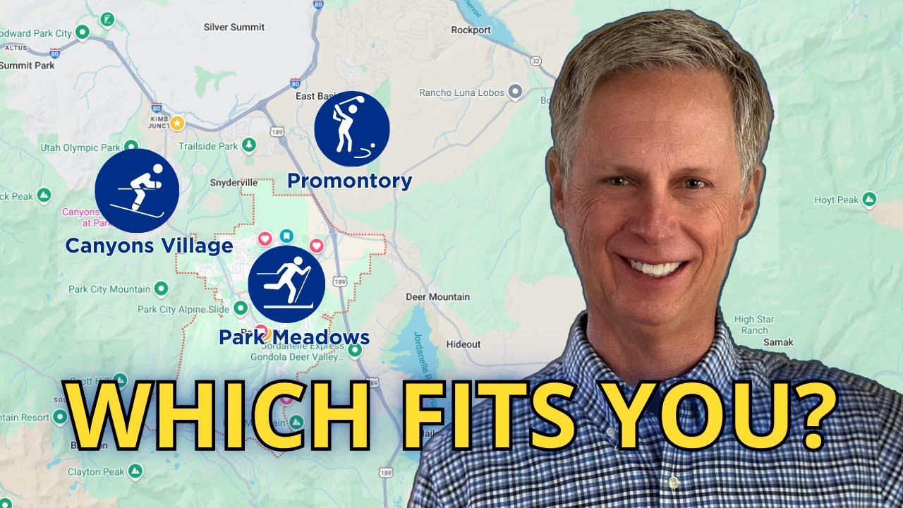 Park City Map Tour Where to Live in Park City Utah (Part 2)