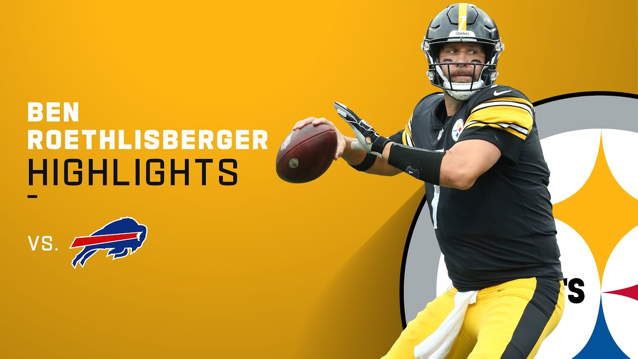 2021 Highlights: Ben Roethlisberger's Best Plays from Week 1 | Pittsburgh Steelers