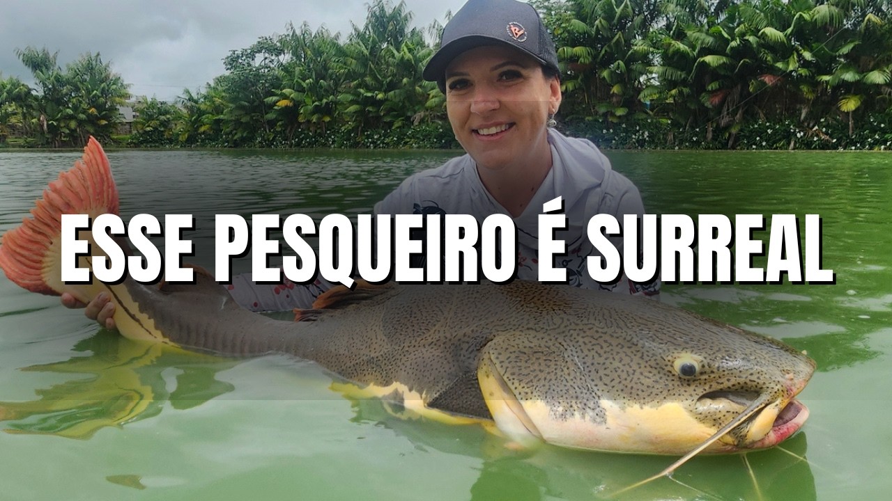 PESQUEIRO SURREAL   SÓ PEIXE GIGANTE