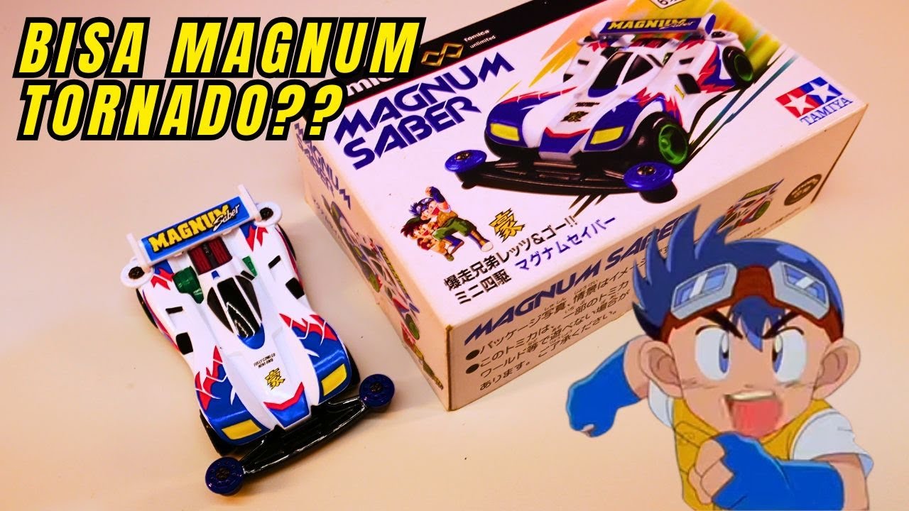 Tomica Magnum Saber dari Kartun Let's & Go!