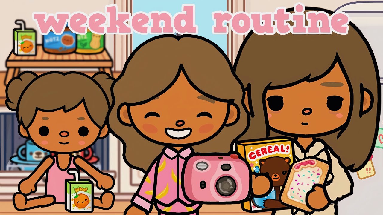🥞Семейные ВЫХОДНЫЕ! *ЗАВОДИМ КАНАЛ…ГИМНАСТИКА* Toca Boca Life World 🌎 #tocaboca