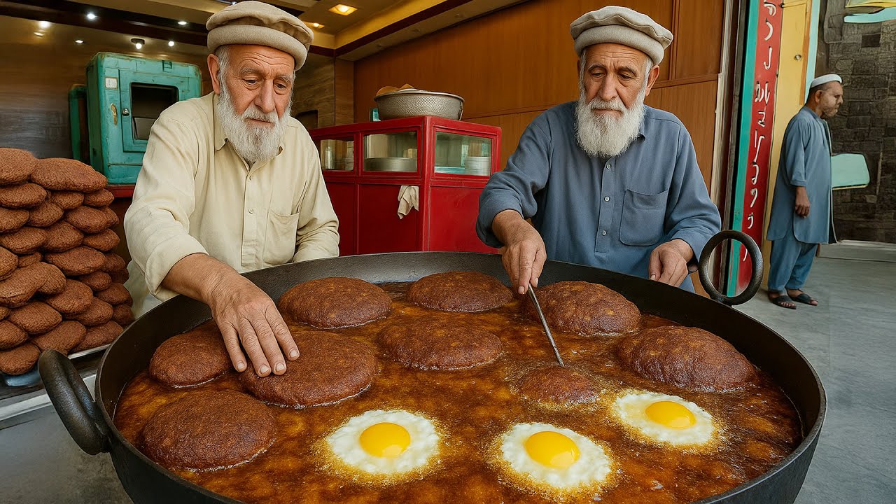 Afghan Most famous Chapli Kebab | Pizza kebab | Eggs Kebab | Street food